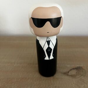 Lucie Kaas Kokeshi Karl Lagerfeld Doll
